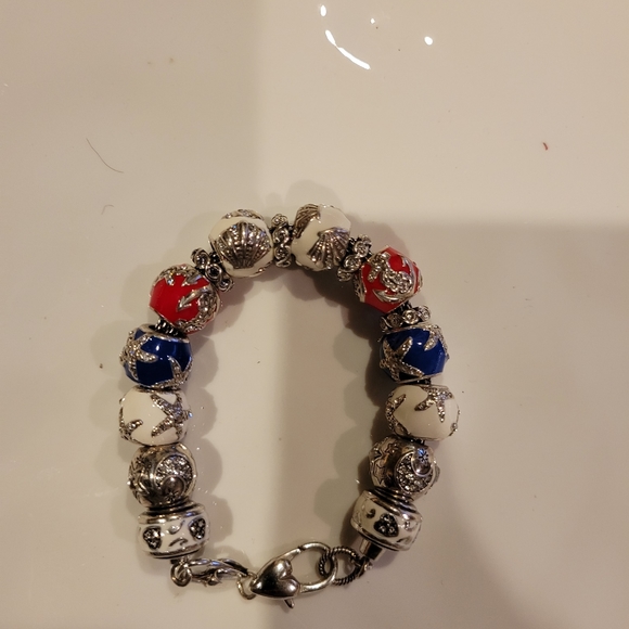 Brighton Charm bracelet red white and blue - Picture 13 of 13
